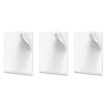 Bedruckbares Wasserdichtes Vinyl Aufkleber Papier für Tinten Strahl Drucker 210 x 280 mm 90 Blatt Matt WeißEs
