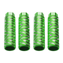 4 Pcs Aluminum Alloy Bike Pegs BMX Pedals Fit 3/8 Inch Axles Bicycle Back Pedals
