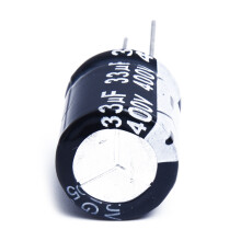 20Pcs Capacitor Electrolytic Aluminum 33UF 400V Black