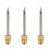 3X 510 Interface Soldering Iron Tip  Portable USB Soldering Iron Tip Welding Rework Accessories, Pointed 2