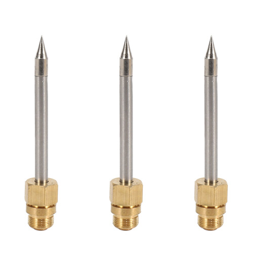 3X 510 Interface Soldering Iron Tip  Portable USB Soldering Iron Tip Welding Rework Accessories, Pointed