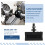 250-101 Turning and Facing Holder Quick Change Tool Post and Tool Holder Only Suitable for Piston Type 6