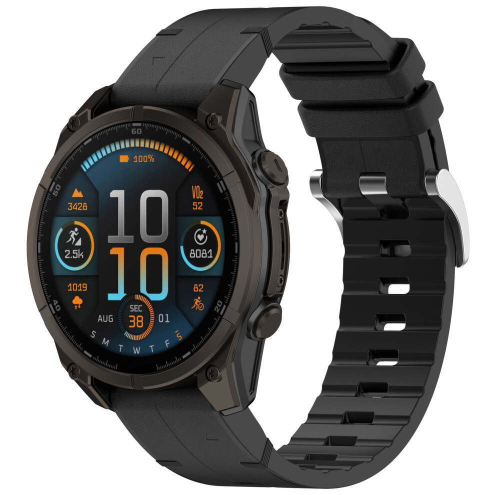Xihama Quickfit Silicone Watch Band (20/22/26Mm) Compatible With Garmin Fenix7/6, Forerunner 965, Quatix8 51Mm, Instinct 40Mm, Coros Vertix2 9365509055243