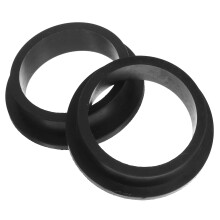 Silikone Grommets4 stk. Grommet-tætningsring L-ringpakning Udskiftning af poolslangepakning kompatibel med sandfilterpumpemotor sort