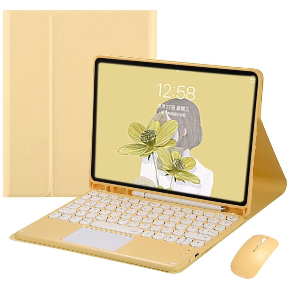 Bluetooth Keyboard & Touchpad Cover Compatible With Ipad 9Th, 7Th, Air 3Rd, Pro 10.5", Ipad 10.2"/10.5" Â Detachable, Colorful, Protective 9365509057001