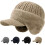 Knitted Beanie with Ear Flaps and Wool Brim 1