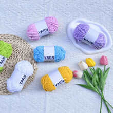 BZIPZ Knitting & Crochet Savings Blanket Yarn with Vibrant Colors Super Bulky Chunky Knit Blanket Yarns Great for Knitting,Crocheting,and Crafts