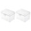 Stackable Business Card Storage Box Set - Multifunctional Small Item Organizer, Dustproof and Moisture-Proof Design for Easy Access and Stability 1