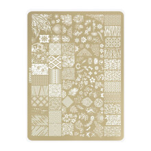Rust Resistant Nails Stamping Plate With Butterfly Patterns Manicure Suitable For Various Nails Art Styles And Occasion