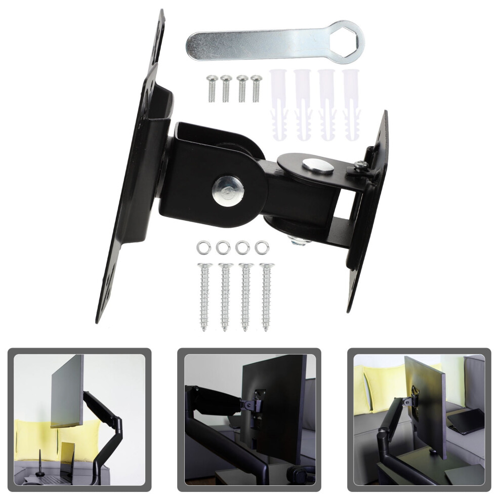 Iron Swivel TV Mount Black Rotatable for Living Room Bedroom-image-OPC-PSS2PJF-NEW