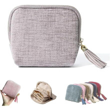 Travel Jewelry Case, 2026 New Travel Jewelry Case, Portable Organizer Pouch with Zipper & Tassel, for Daily Use