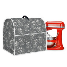 Husă pentru mixer de 6-8 litri – lavabilă, husă anti-praf cu buzunare frontale, compatibilă cu KitchenAid și alte mărci, gri închis