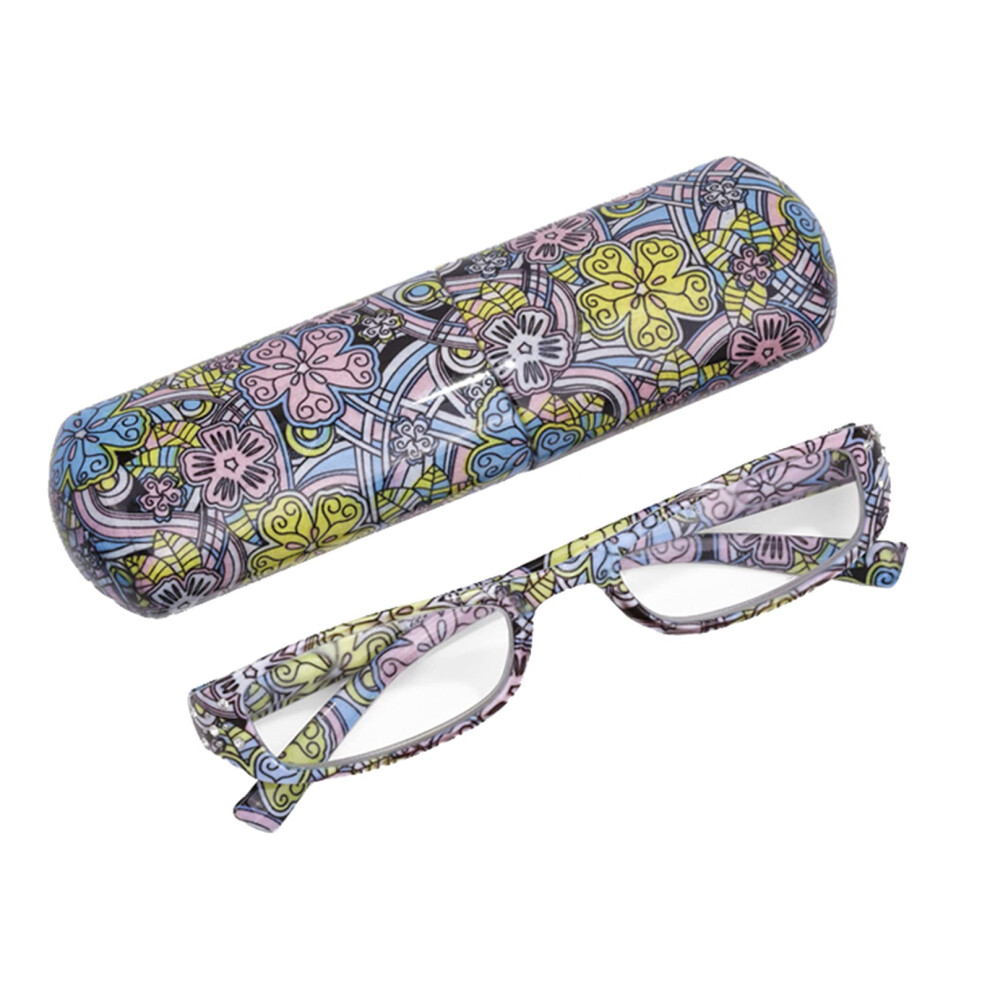 Blue Light Blocking Reading Glasses for Men and Women, Spring Hinge Computer Eyeglasses