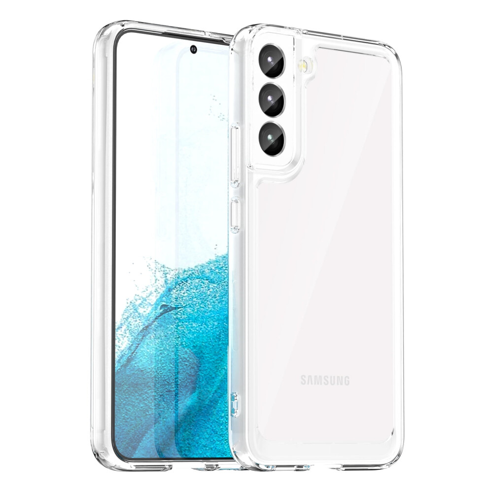 Shockproof Clear Case For Samsung Galaxy A15 5G Â Hybrid Silicone Bumper & Anti-Yellowing Pc Back 9365509063903