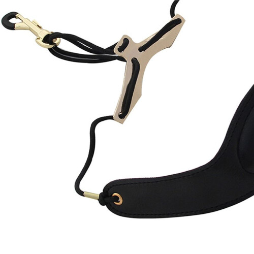 2X Adjustable Saxophone Strap, Saxophone Neck Strap, High/Medium/Tenor Saxophone Single Shoulder Strap 2