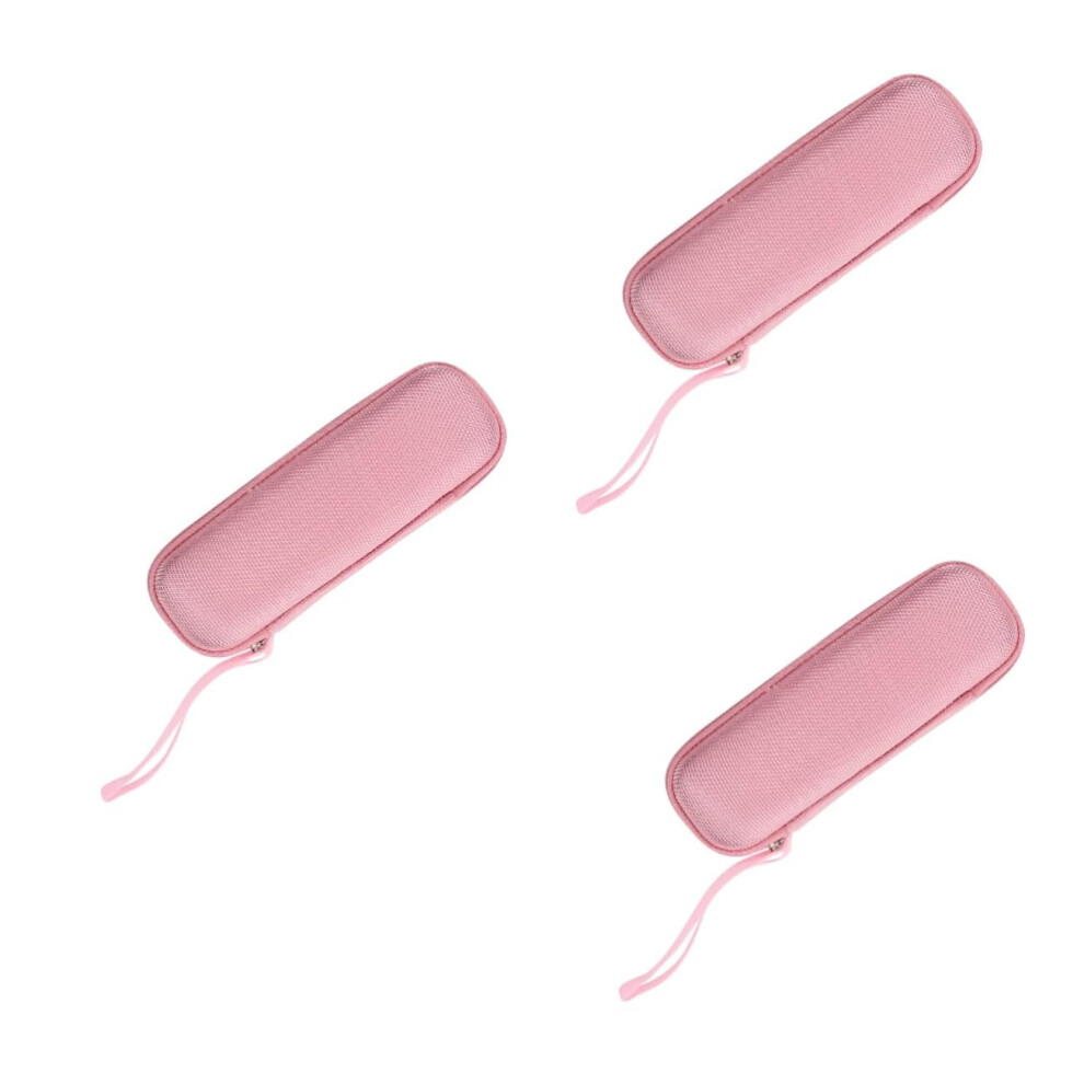 3pcs Travel Toothbrush Case Set, Universal Fit Electric Toothbrush Holder, Compact Dustproof Storage