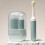 Travel Toothbrush Kit with Foldable Cup and Case, Compact MoistureProof Set for Backpack or Business Trip 2