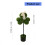 Handcrafted Shamrock Design False Potted Plant Enhances-1 4