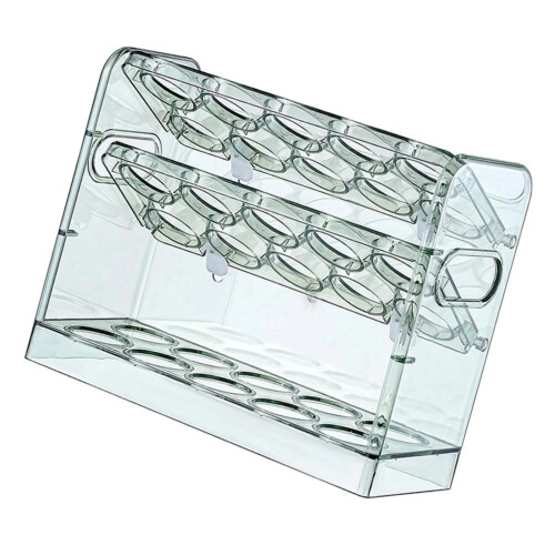 Stackable Open Eggs Organizers With Individual Slot For 30-2 3