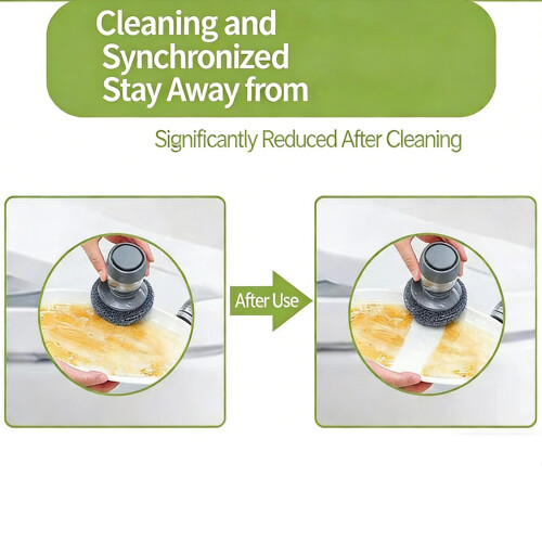 1/2Pcs Friendly Dish Brush With Automatic Soap Distribution-2 2