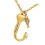 Collier de crémation en acier inoxydable, bijoux-Or 1