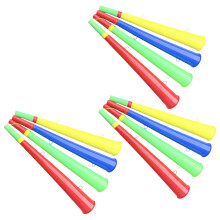 Bulk Pack Of 12 Piece Cheerleading Horns Bright Color Tweeter