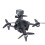 Multifunctional Expansion Mount Bracket with 1/4 Inch Adapter Lightweight Plastic Design for DJI FPV 5