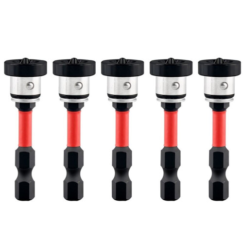 15pcs Positioning Screwdriver Bits Drywall Screw Bits 50mm Magnetic Positioning Screwdriver Bits for Plasterboards 1