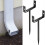 Rainwater Downspout Bracket (2 pcs), Adjustable, Rust-Proof Gutter Extension Bracket Compatible with Yard/Deck/Patio Drainage 4