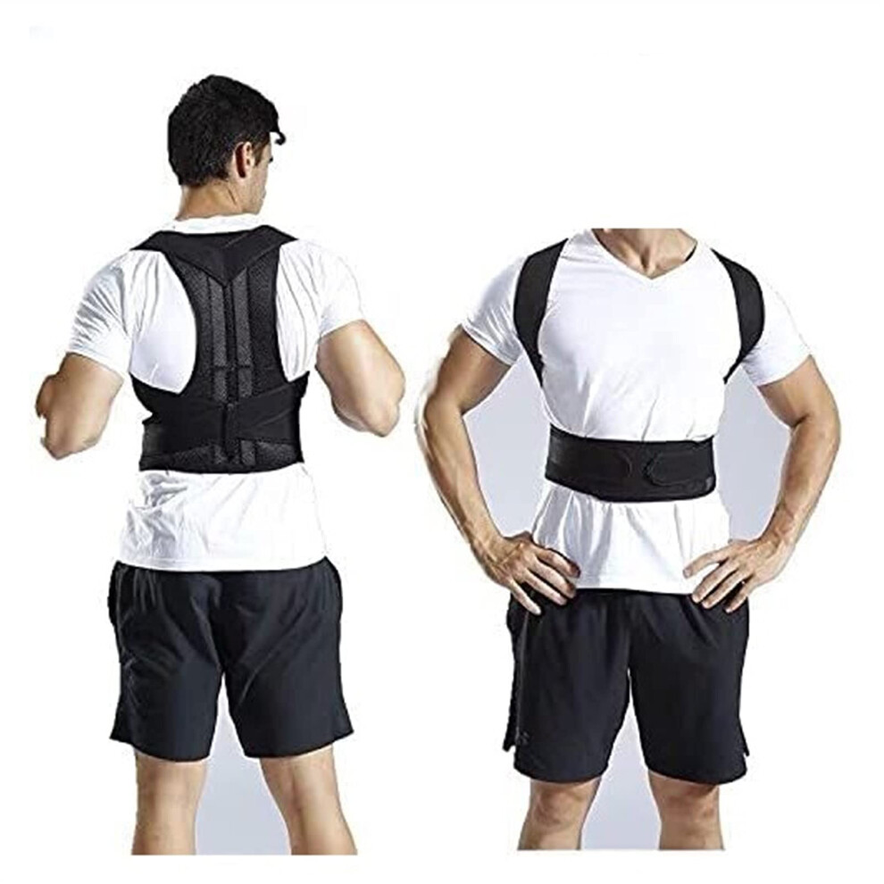 Posture Corrector Back Brace for Clavicle Support and Spine Alignment to Stop Slouching (XX)