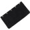 Black 5 Rows Hook and Eye Tape Extension Bra Strap Extender 20 Pcs for Women 7
