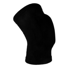 Black Knee Compression Sleeves for Men with Impact Absorption Padding, Low Profile Support for Wrestling, Dance and Gym