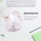 Computer Mouse Pad Wrist Support 1Pack Non-slip Ergonomic Assorted Color Rubber Sponge 25x9in 7