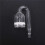 6X Aquarium Fish Tank CO2 Diffuser Carbon Dioxide Reactor with Ceramic Disc + 12 Suckers 9