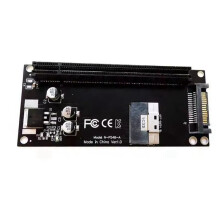 4X SFF-8654 8i do PCIe 4.0 X16 Zewnętrzny Adapter Karty Graficznej do Płyt Głównych Akcesoria do Komputerów DIY