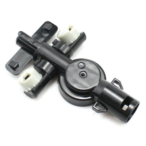 2X Headlight Water Spray Nozzle Washer Jet Connector Adapter Holder for