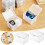 Stackable Business Card Storage Box Set - Multifunctional Small Item Organizer, Dustproof and Moisture-Proof Design for Easy Access and Stability 5