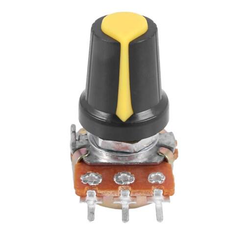 50 Piece 100K Ohm 3 Terminals Linear Taper Rotary Audio B Type Potentiometer Pot