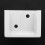 8Pcs 1 Inch Blind Brackets White Profile Box Mounting Bracket Window Blinds Headrail Bracket 2