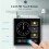 6X Tuya T3E Panel  Touch Screen Panel EU  Control Panel  Zigbee  Home Wall Push Light ,Black 5