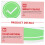 2pcs Classroom Answer Paddles Red Voting Boards for Events with Durable Easy Clean Surface 3