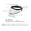 Head Mounted Magnifier with LED Light, Multiple Lenses, Hands Headband for Reading and Hobbies 5