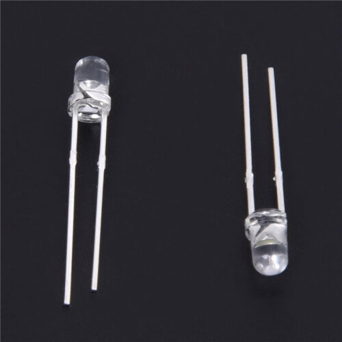 3mm White LED Light 300pcs Light Emitting Diode 1