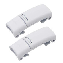 No Tie Shoelaces with Adjustable Metal Locks, Quick Release Elastic Laces for Sneakers and Boots White