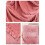 Queen Blanket Deep Pink 70x100cm Soft Thick Nap Blanket 3