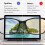 Blue Light Reading Glasses +1.00 Magnification Matt Brown Unisex Rectangle Frame for Computer 4