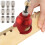 Vertical Punching Locator W/ 2-10 Mm Drill Bushing for Carpentry (Red Grooved) 4