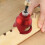 Vertical Punching Locator W/ 2-10 Mm Drill Bushing for Carpentry (Red Grooved) 6