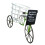 Retro Bicycles Flower Pot Holder Container Measuring-Green 1