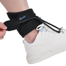 Orthèse de Cheville AFO pour la Marche avec Chaussures, Support Ajustable, Sangles Sécurisées pour Améliorer la Marche